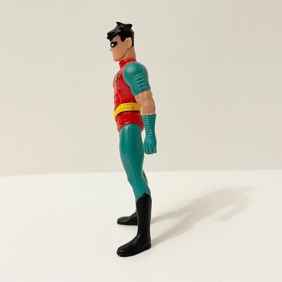 Vintage 1993 Kenner Batman The Animated Series Robin with Turbo Glider - Picture 9 of 15